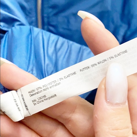 Lorna Jane Night Runner Blue Cosmic Dust Active Jacket - Picture 13 of 16